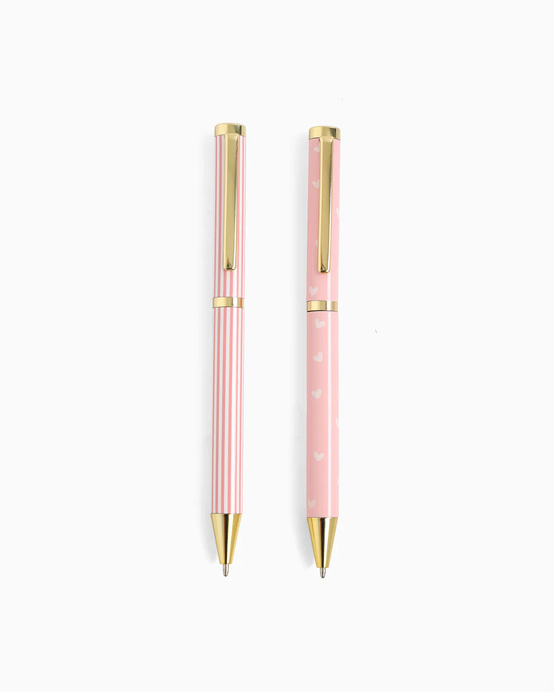 Pennenset | Pink Stripes & Hearts