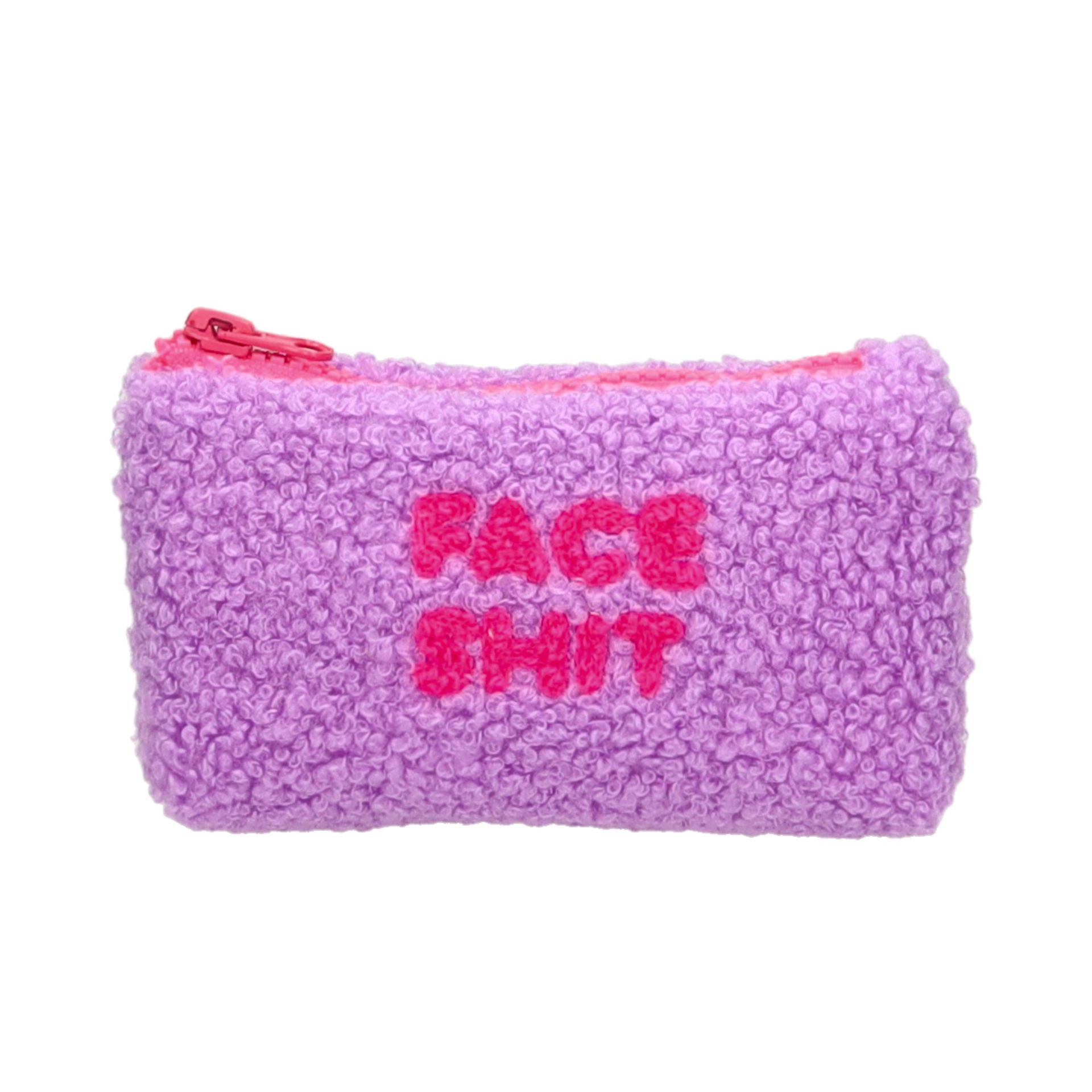 Toilettasje S Teddy Face Shit - lila