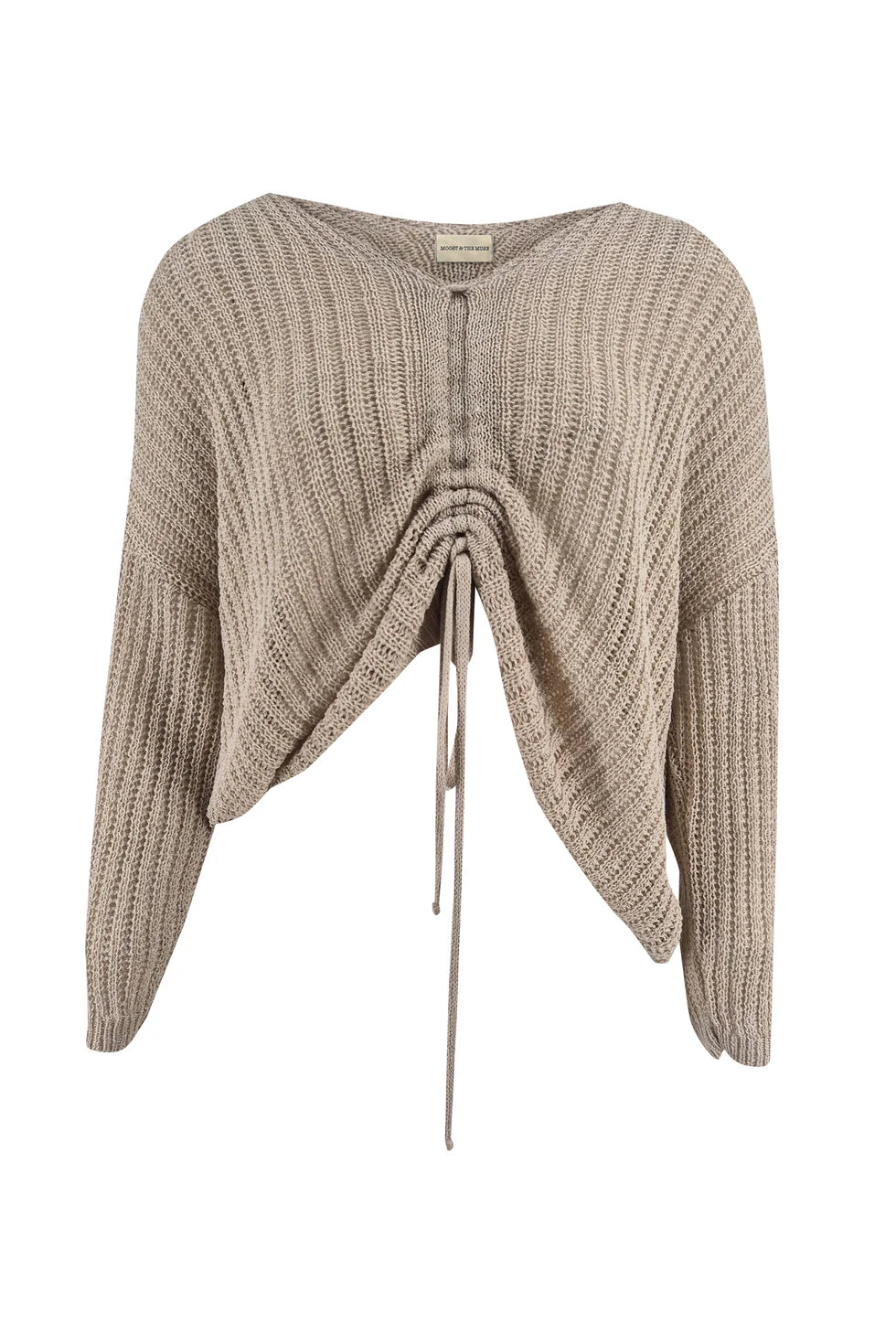 Niki Knitted Top - beige