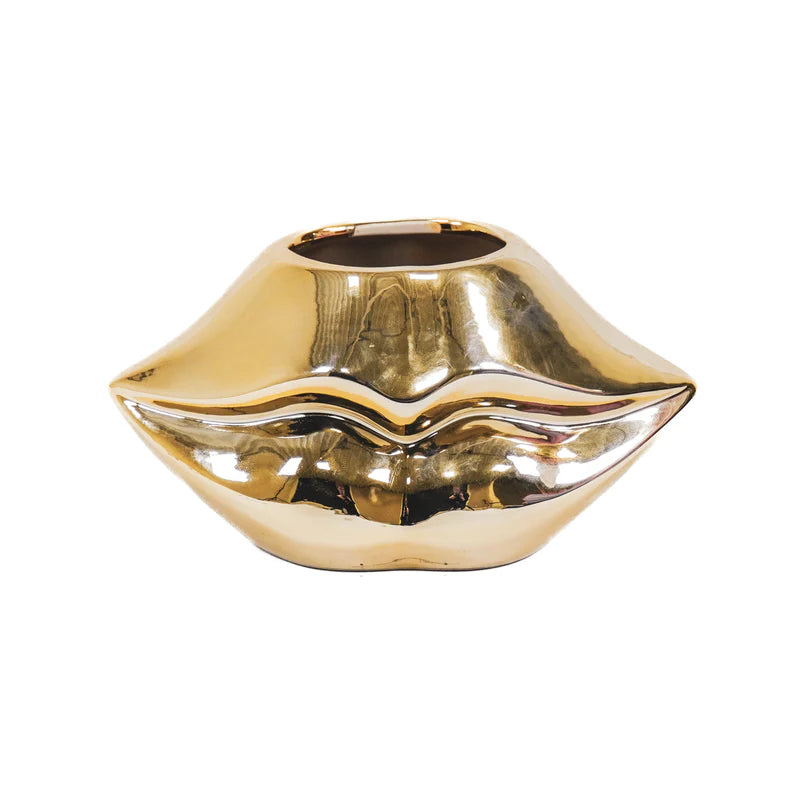Pot Lippen - goud