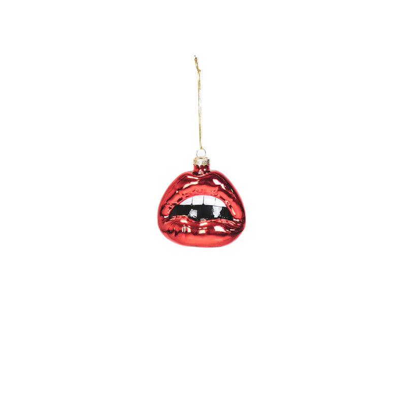 Kersthanger Lip - rood