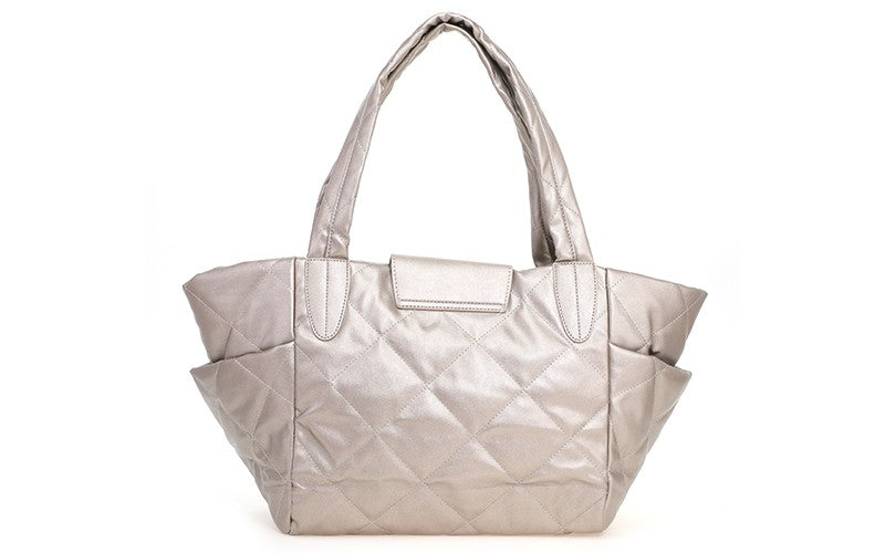 Metallic La Plata schoudertas / shopper