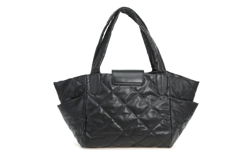 Black La Plata schoudertas / shopper