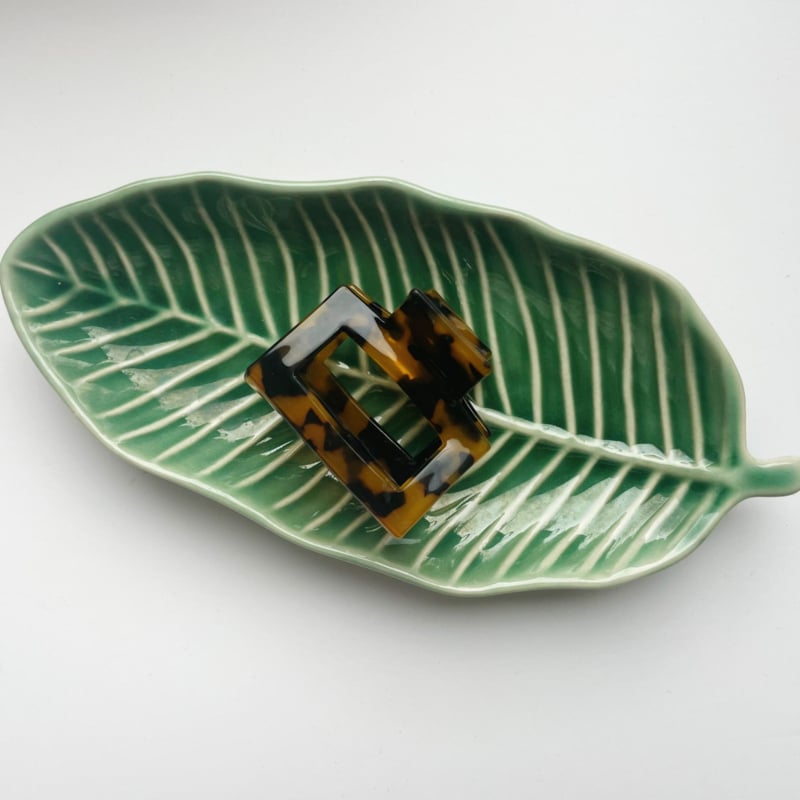 Hairclaw Babette Tortoise - Orange & Black