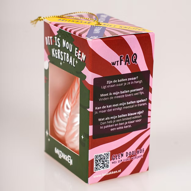 Kerstbal - balzakken