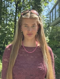 Lyn Necklace - pink