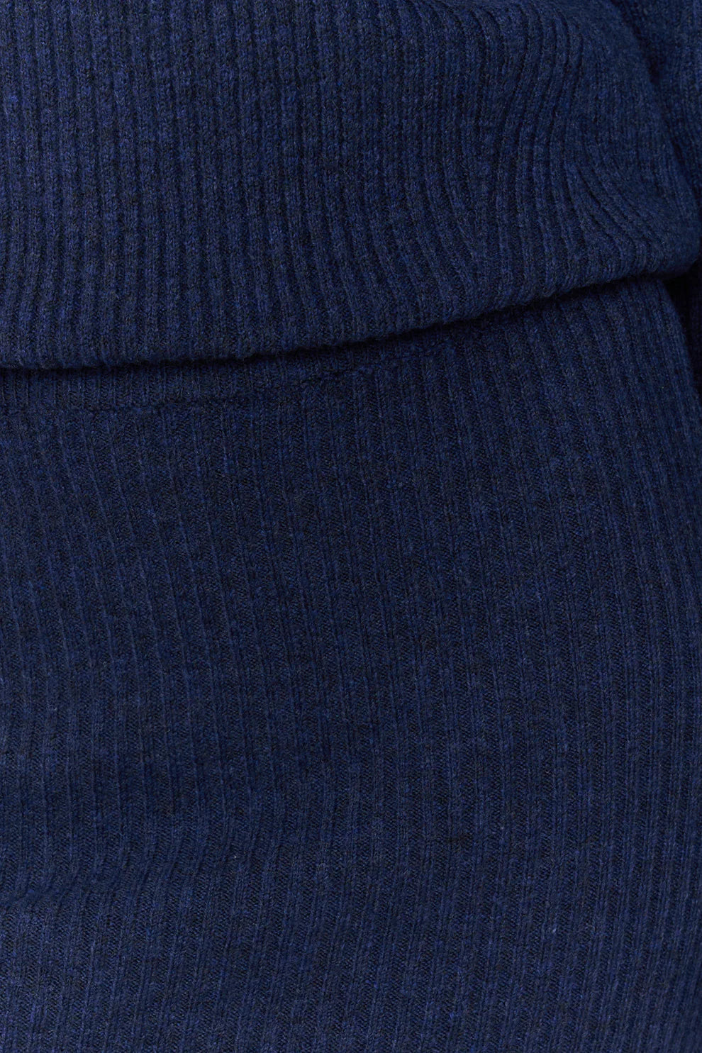 24C Gebreide Rok - blauw
