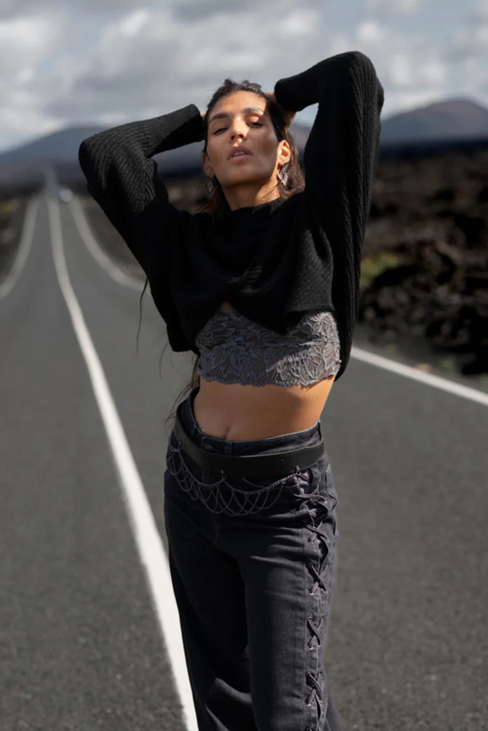 Moostwanted Jeans Faye - dark grey