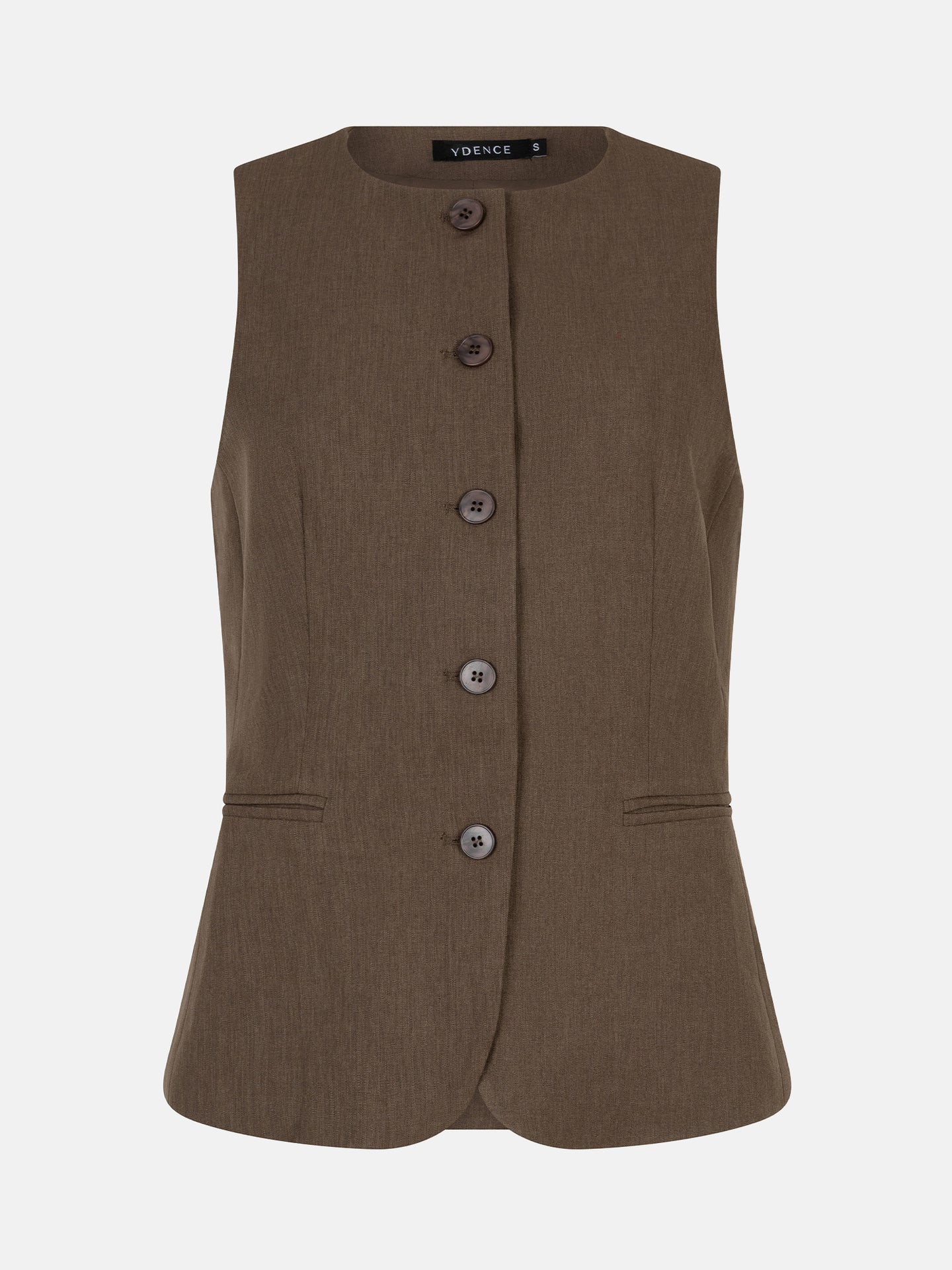 Ydence Gilet Mellie - mud