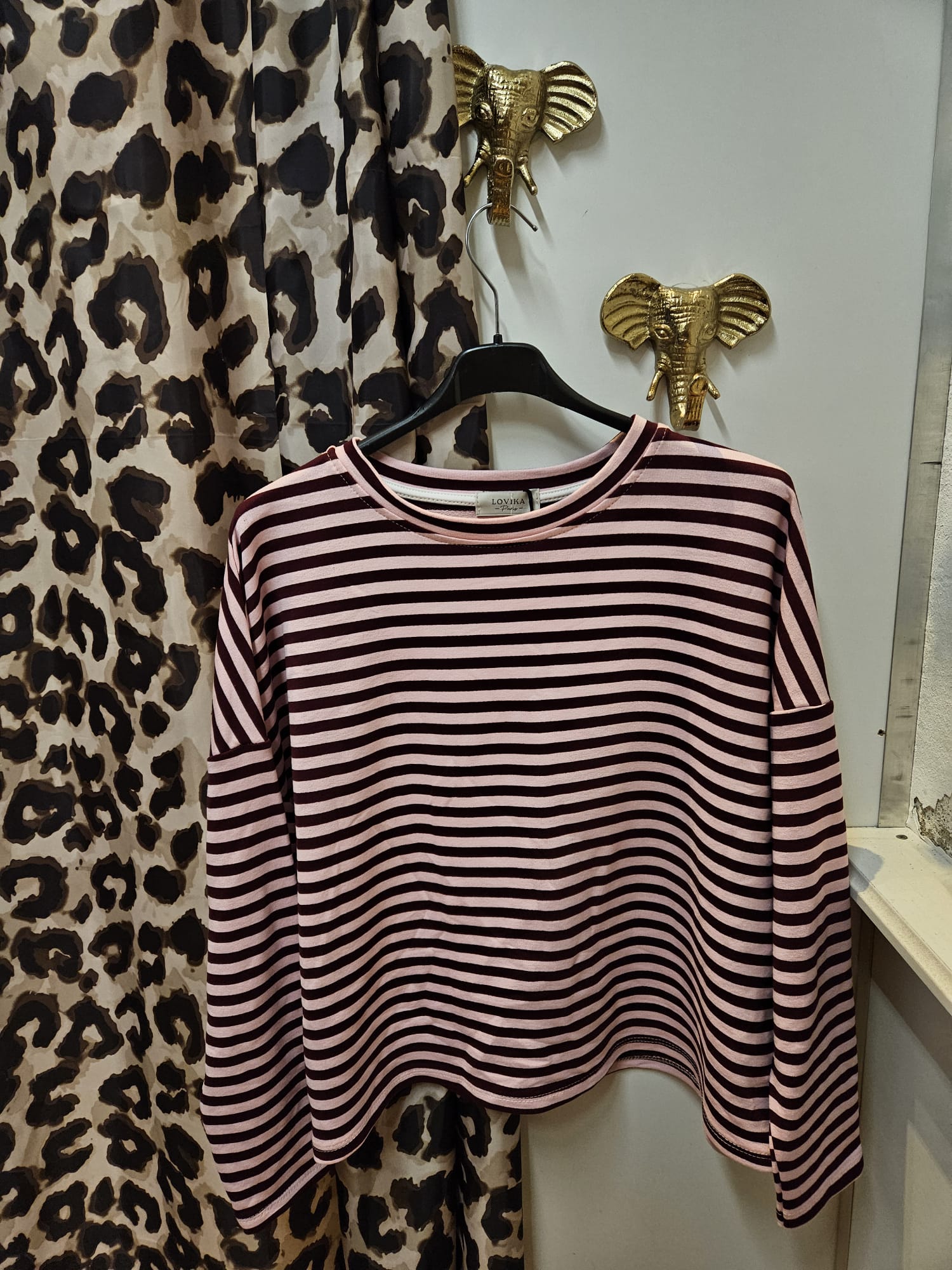 Top Nola - boreaux/roze