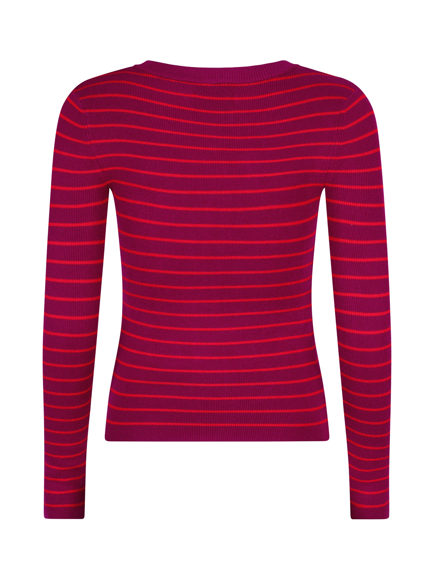 Ydence Knitted Top Devina - fuchsia purple