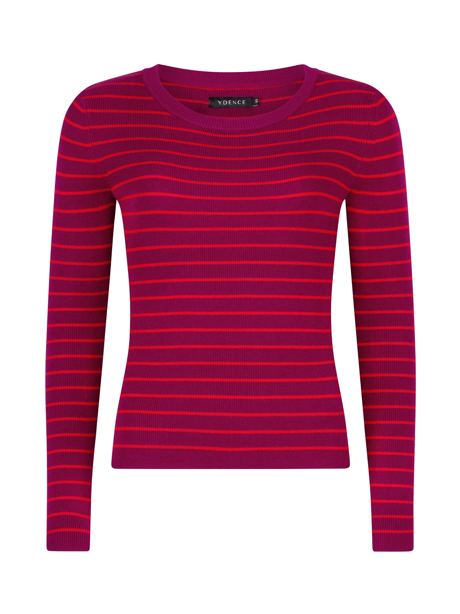 Ydence Knitted Top Devina - fuchsia purple