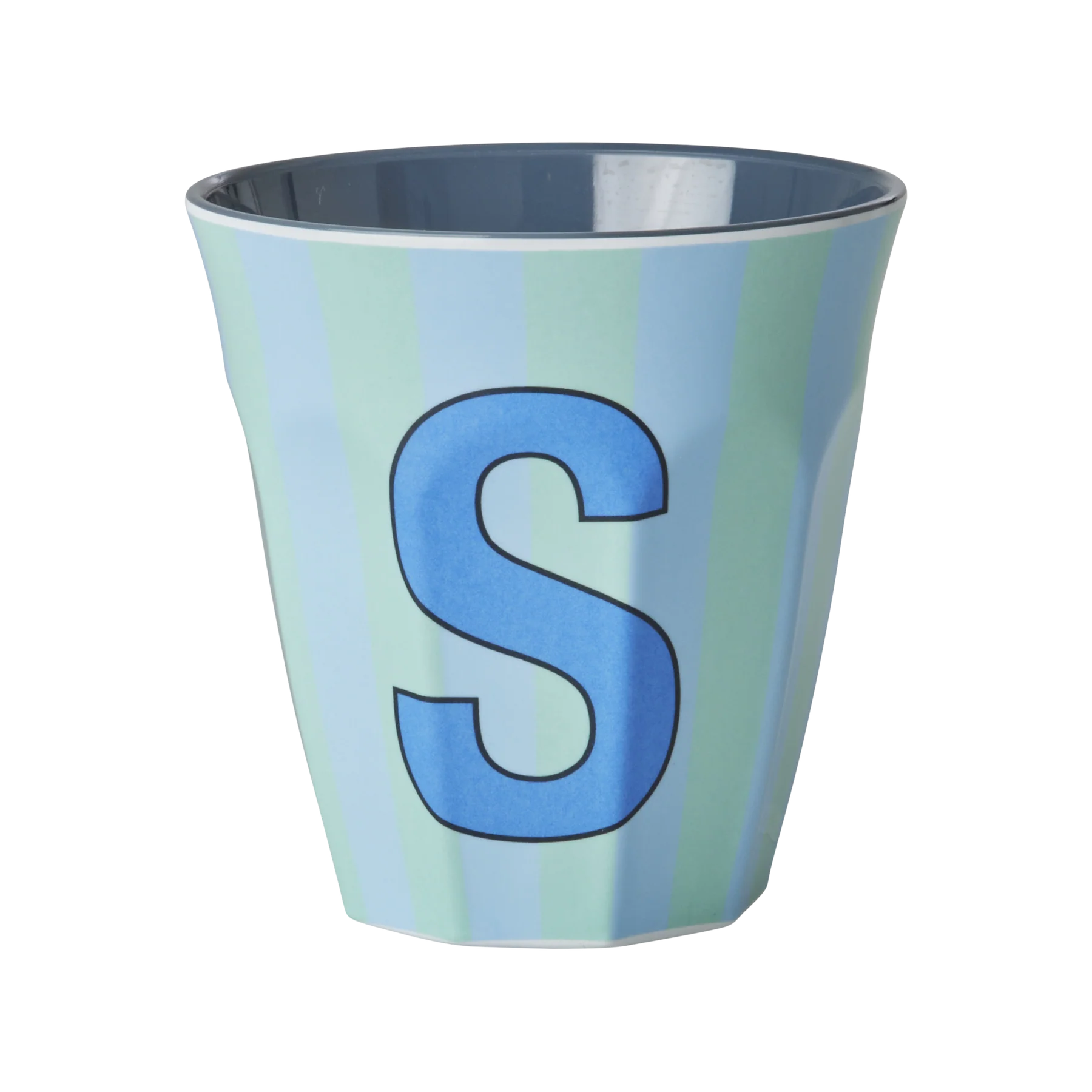 Rice Beker - Blauw - S - Stripes