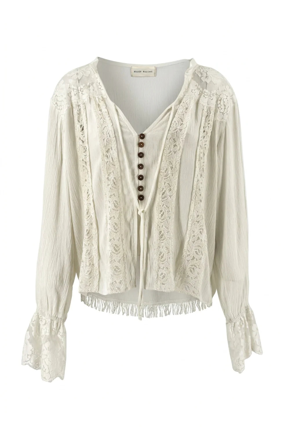 Nadia Lace Blouse - off white