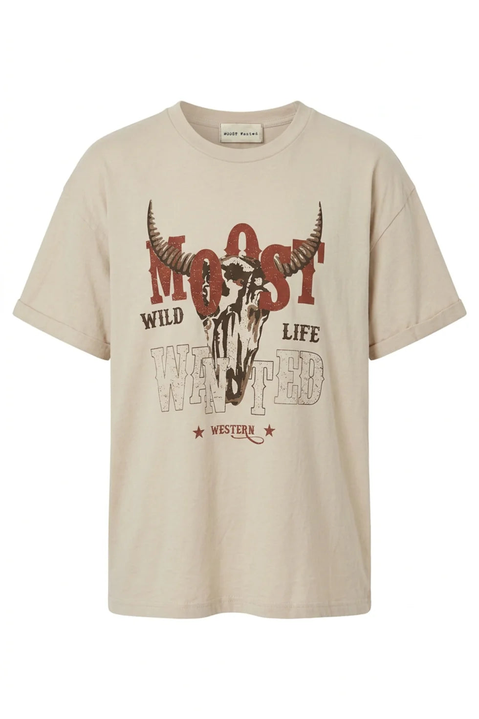 Serena Artwork Tshirt - beige