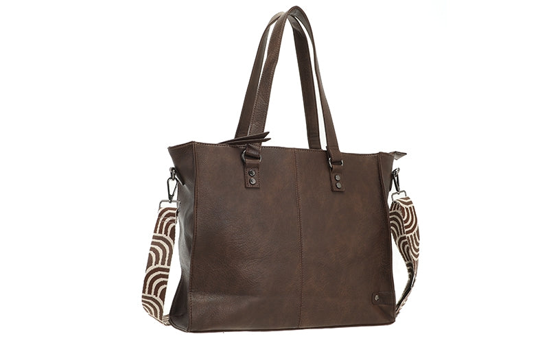 Shopper/Schooltas Veghel - browny