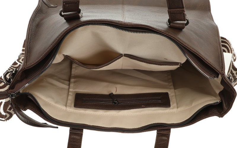 Shopper/Schooltas Veghel - browny