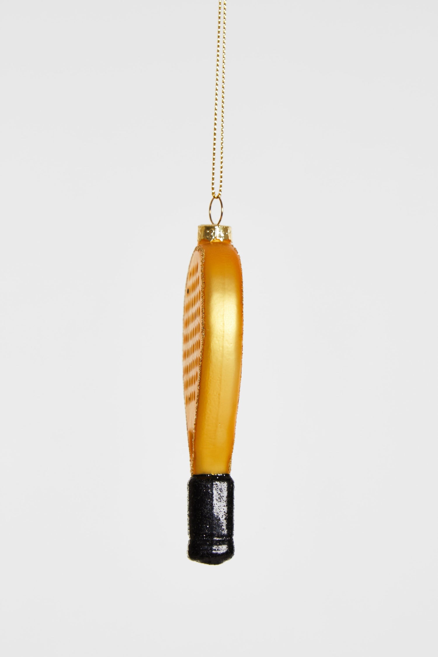 Kerstornament Padelracket - goud
