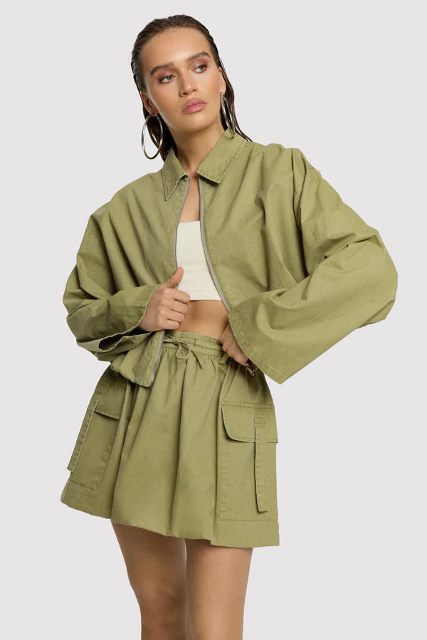 Balloon Skirt Mandy - army