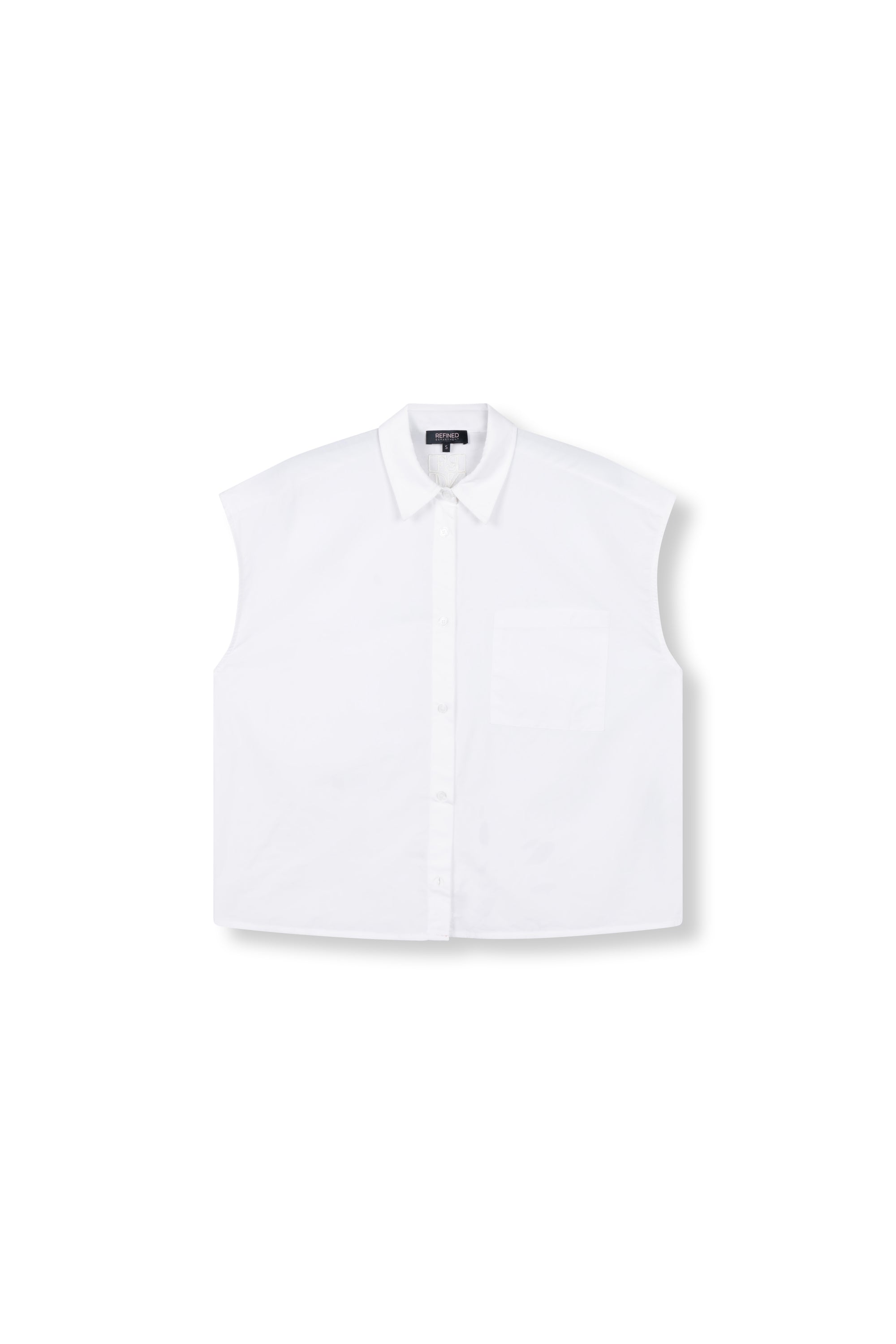 Poplin Blouse Raffy - white
