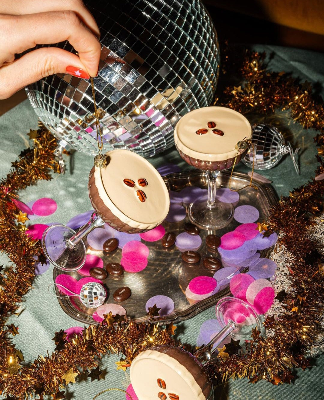 Kerstornament Espresso Martini