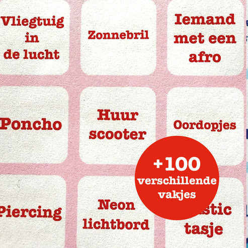 Terrasjes Bingo - Hét spel voor bij de borrel