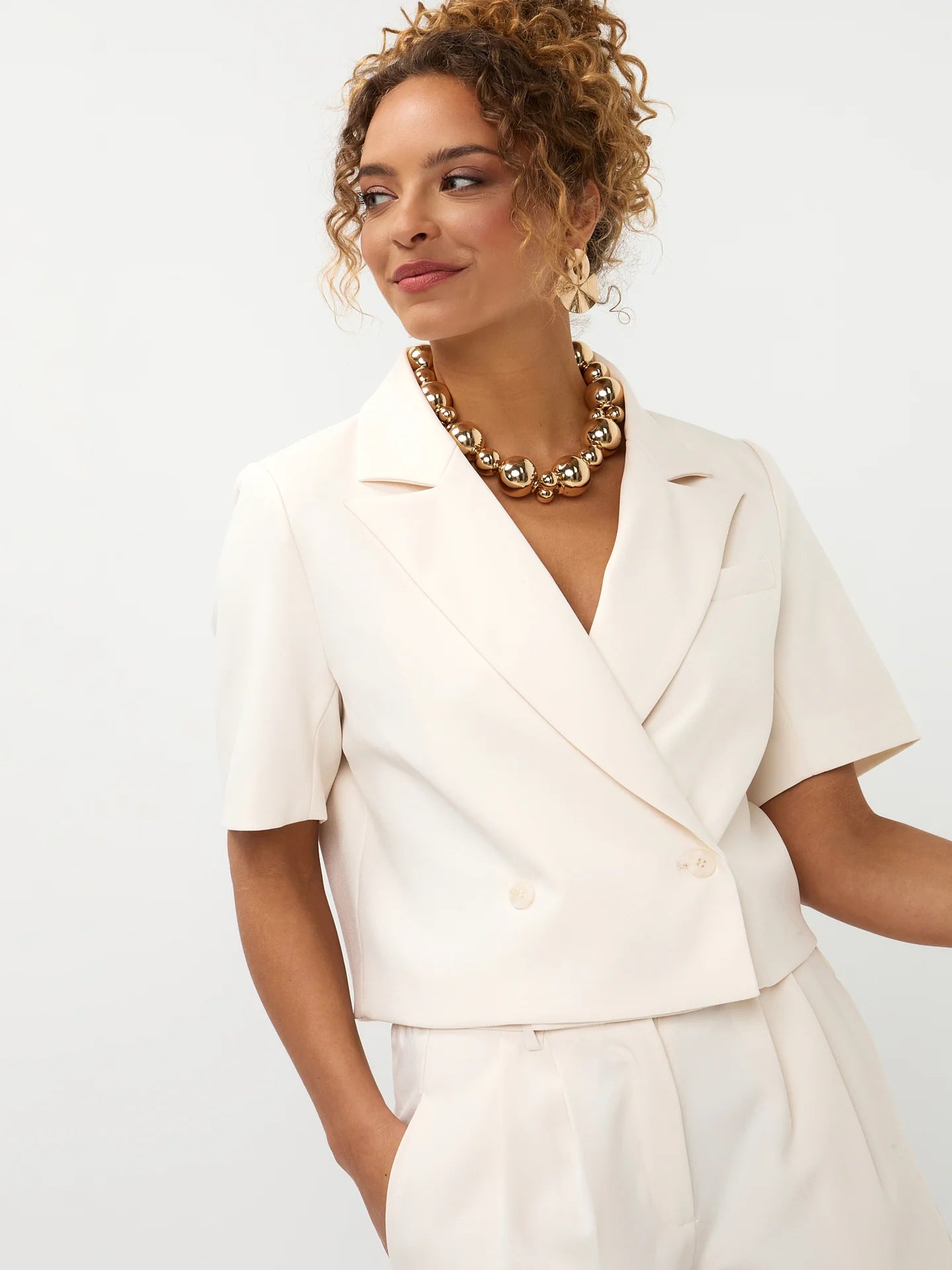Blazer Zella - ecru