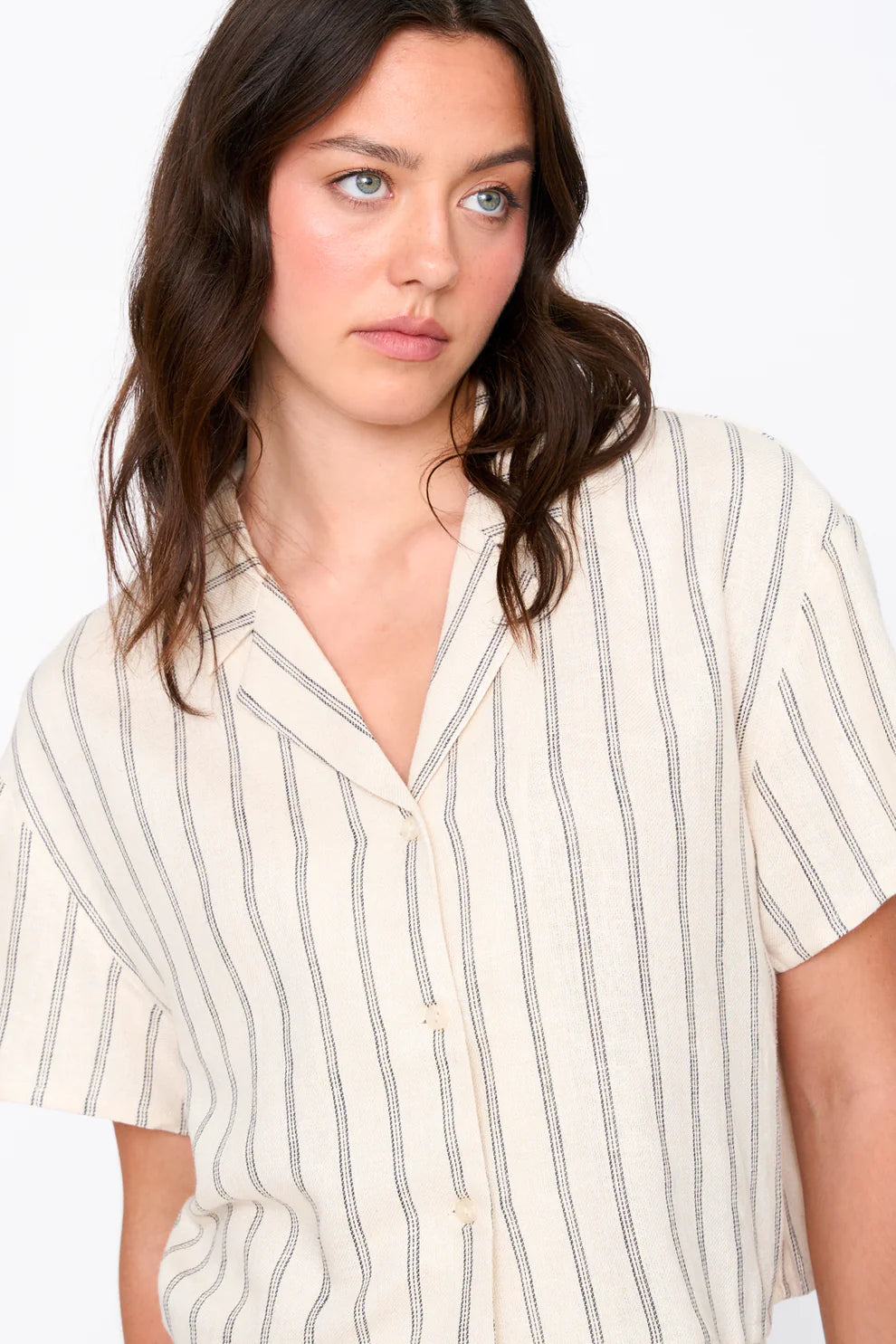 24c Blouse Viscose/linnen