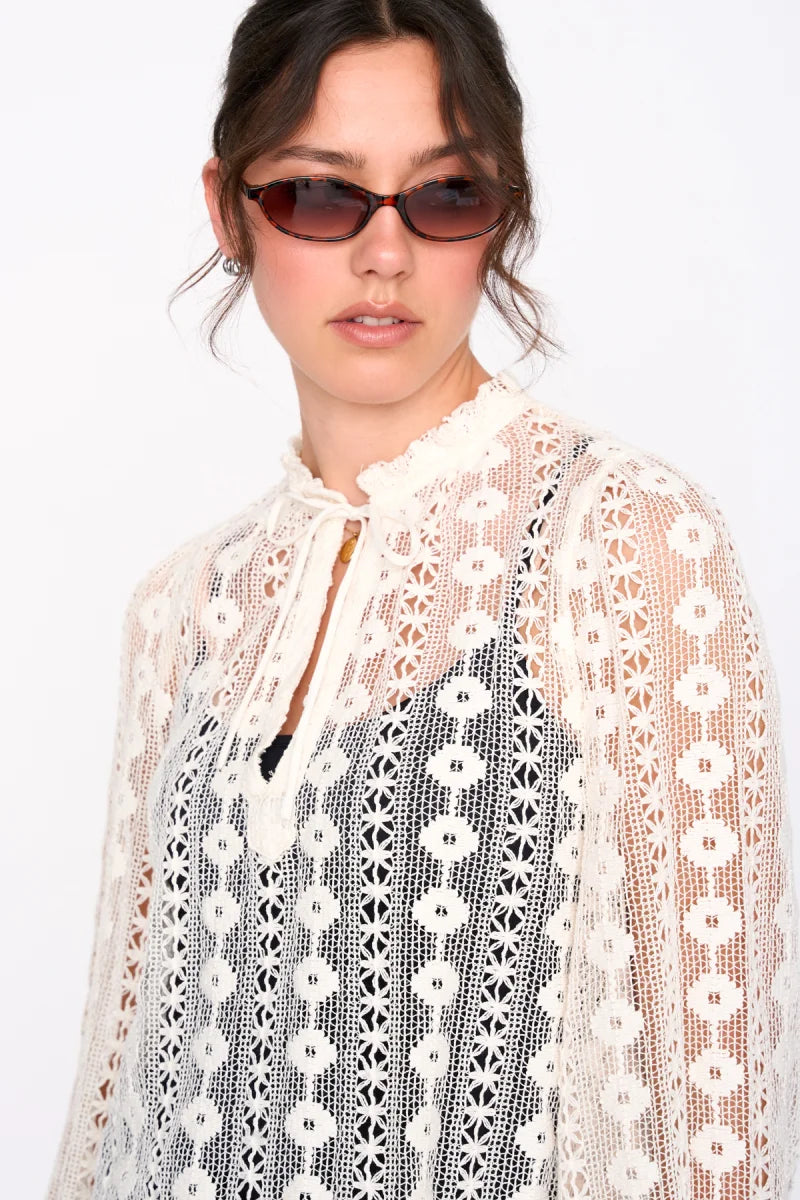 24C Kanten Blouse - off white