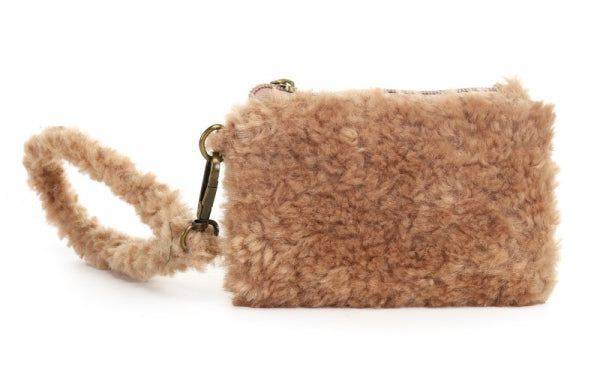 Camel teddy portemonneetje Fien