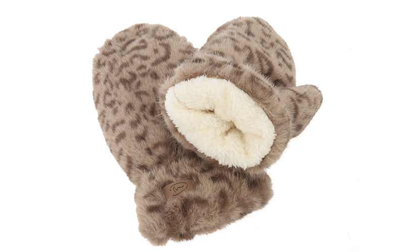 Handschoenen Chatel - panter taupe