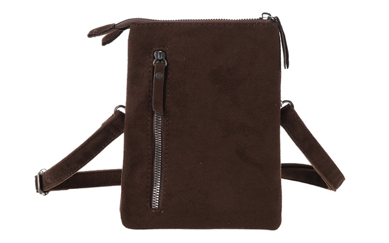 Telefoon/schoudertasje Lados - browny