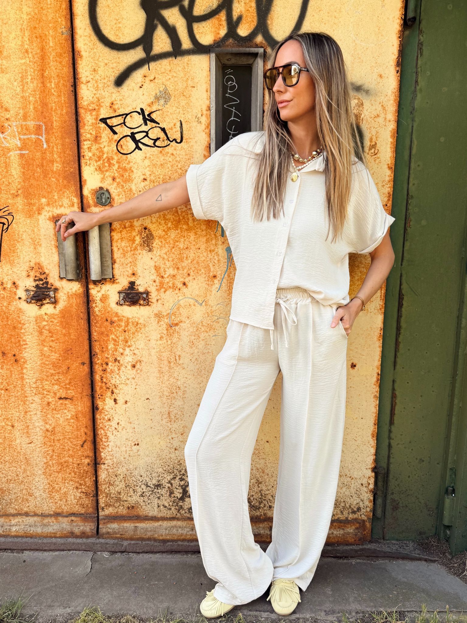 Blouse Babs - zand
