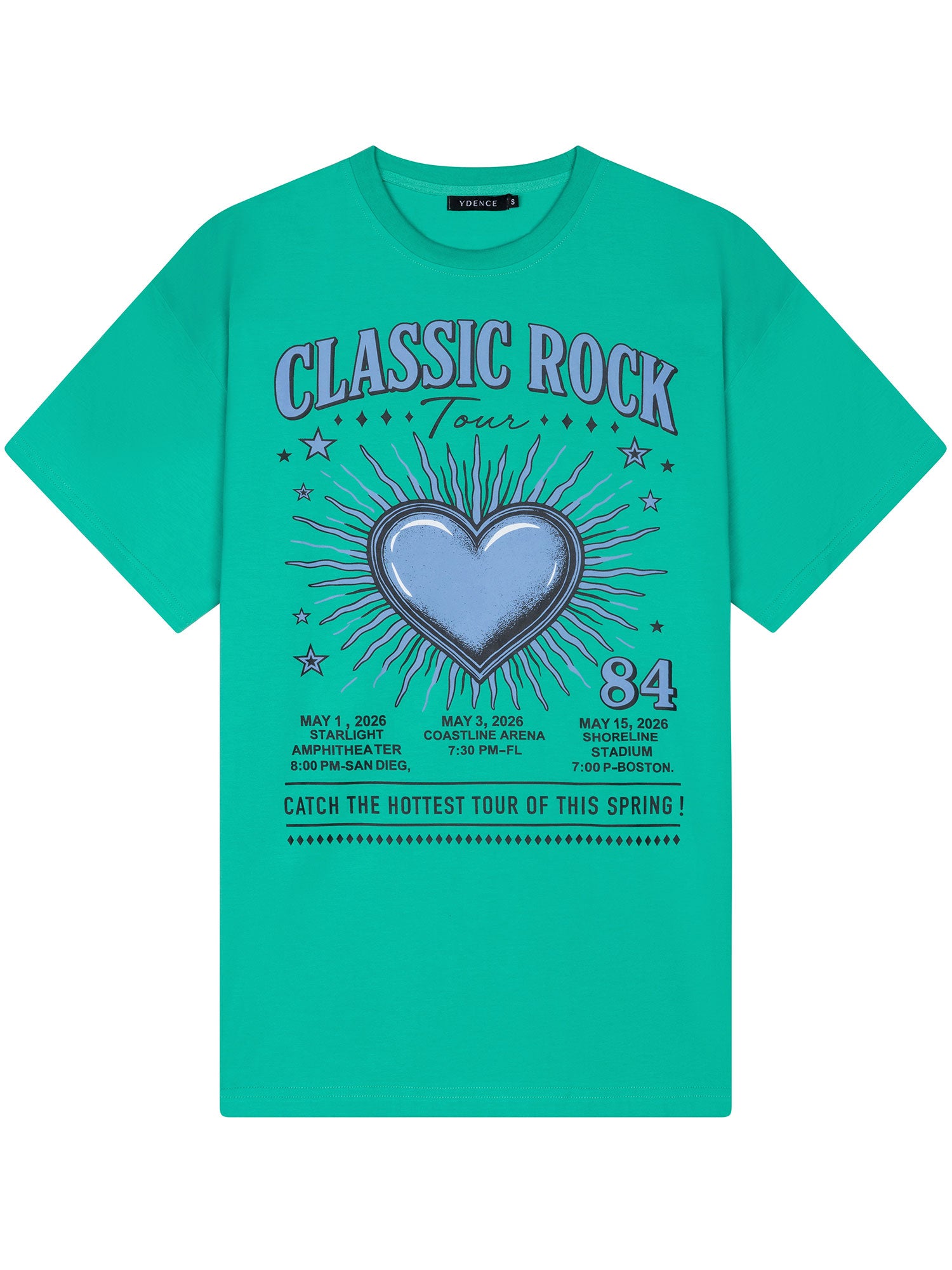 T-shirt Classic Rock - sea green