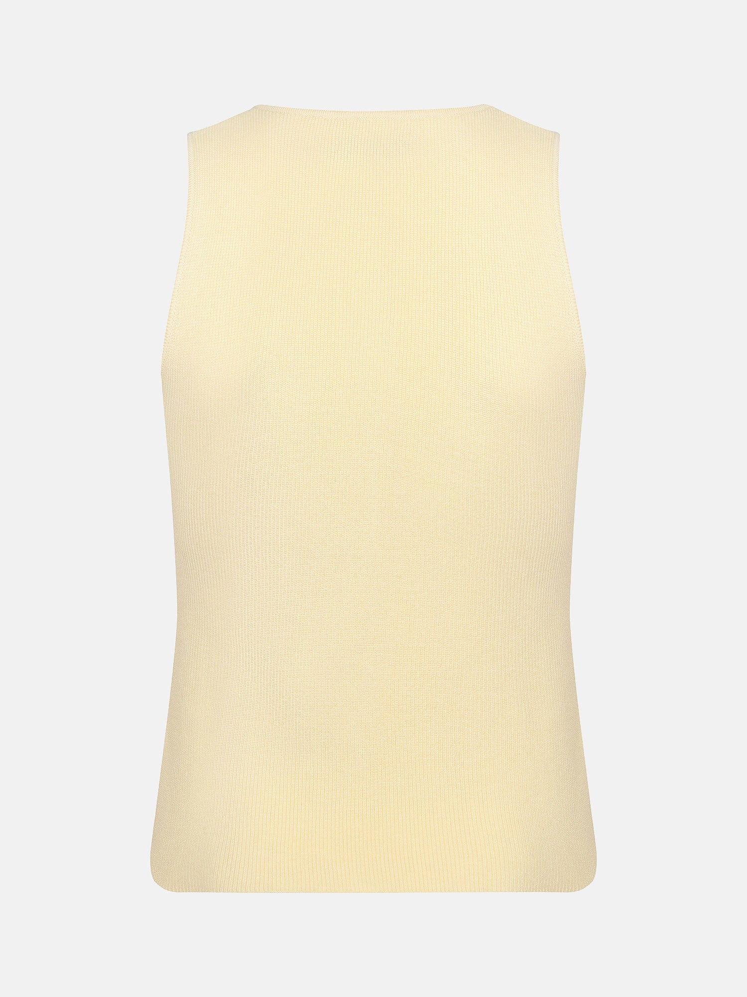 Knitted Top Saar - soft yellow