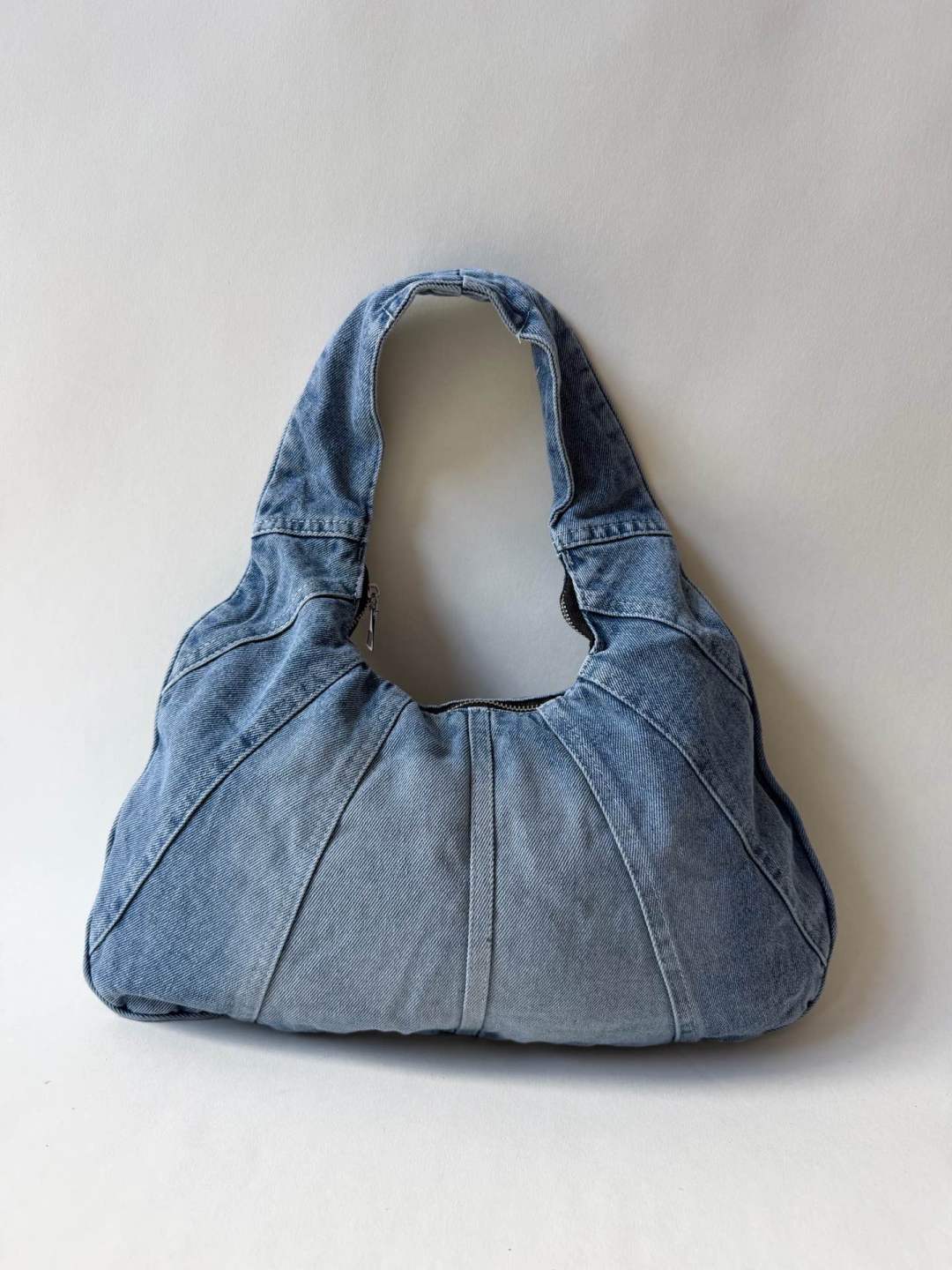 Denim Cloud Bag - donker