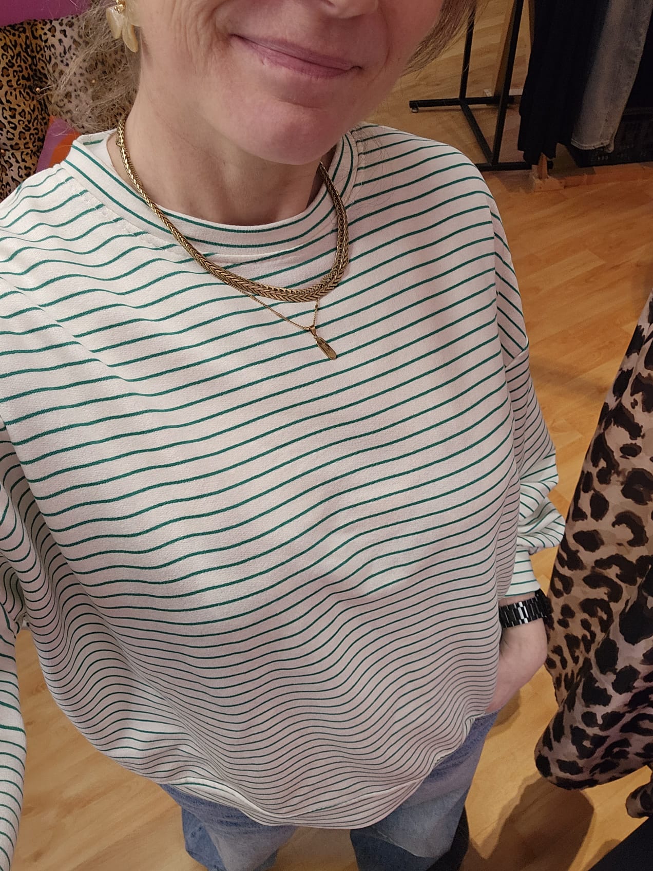 Creme De La Creme - groen/off white