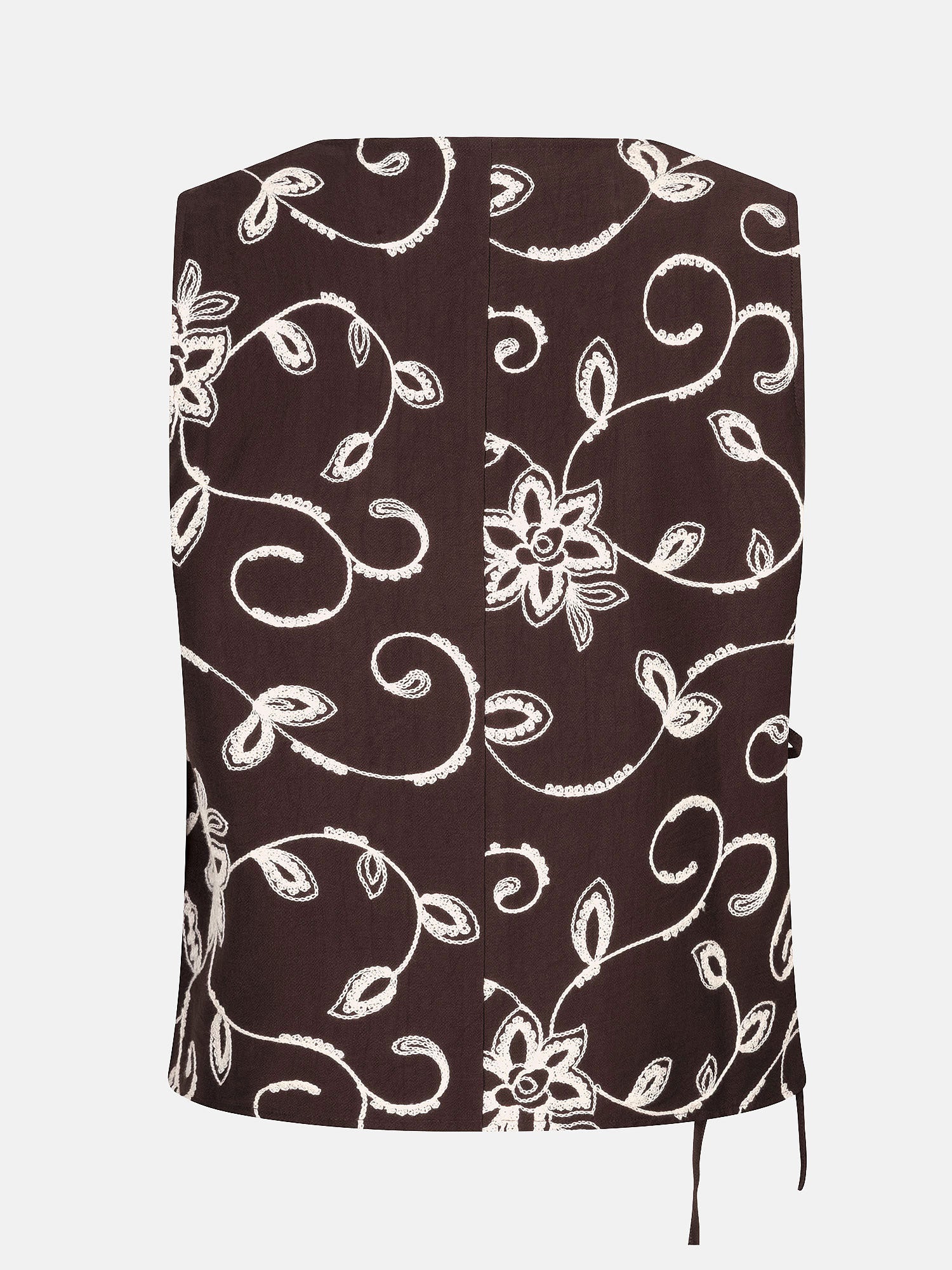 Gilet Inge - dark brown