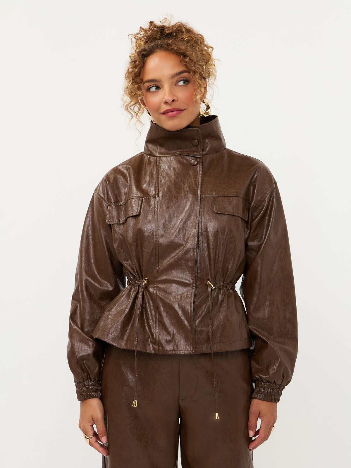 Jacket Indy - coffee brown