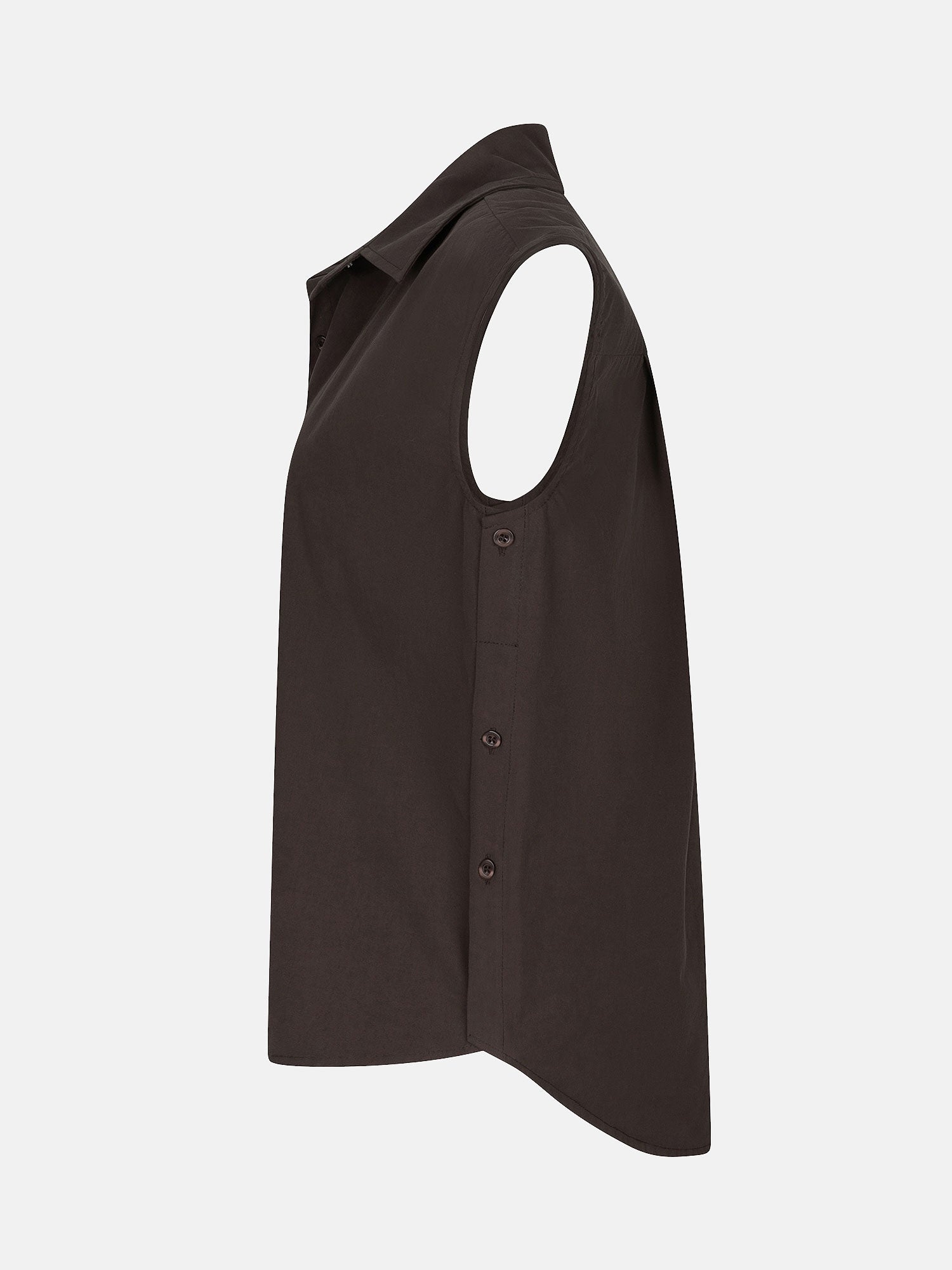 Blouse Sabrina - dark brown