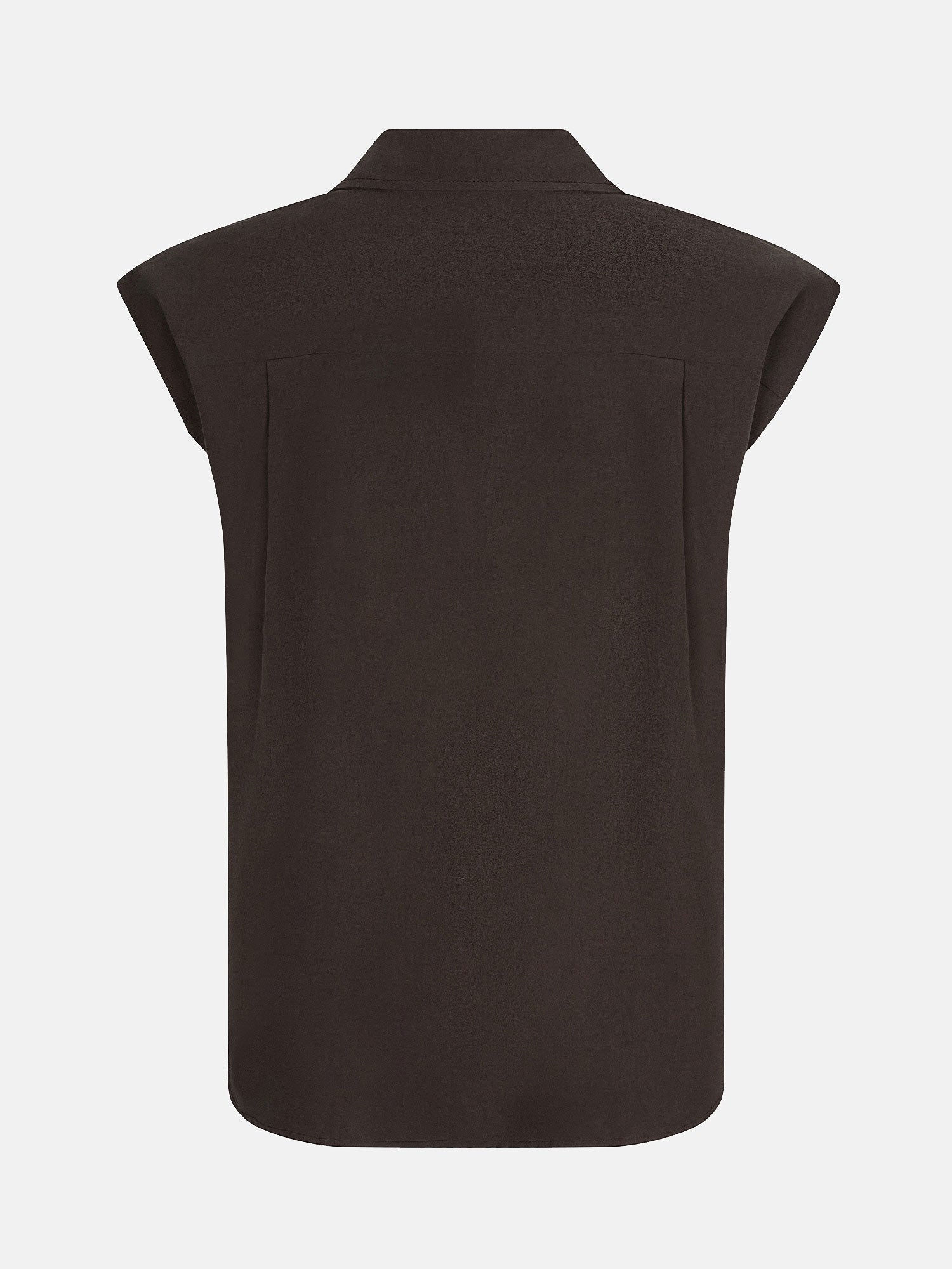 Blouse Sabrina - dark brown