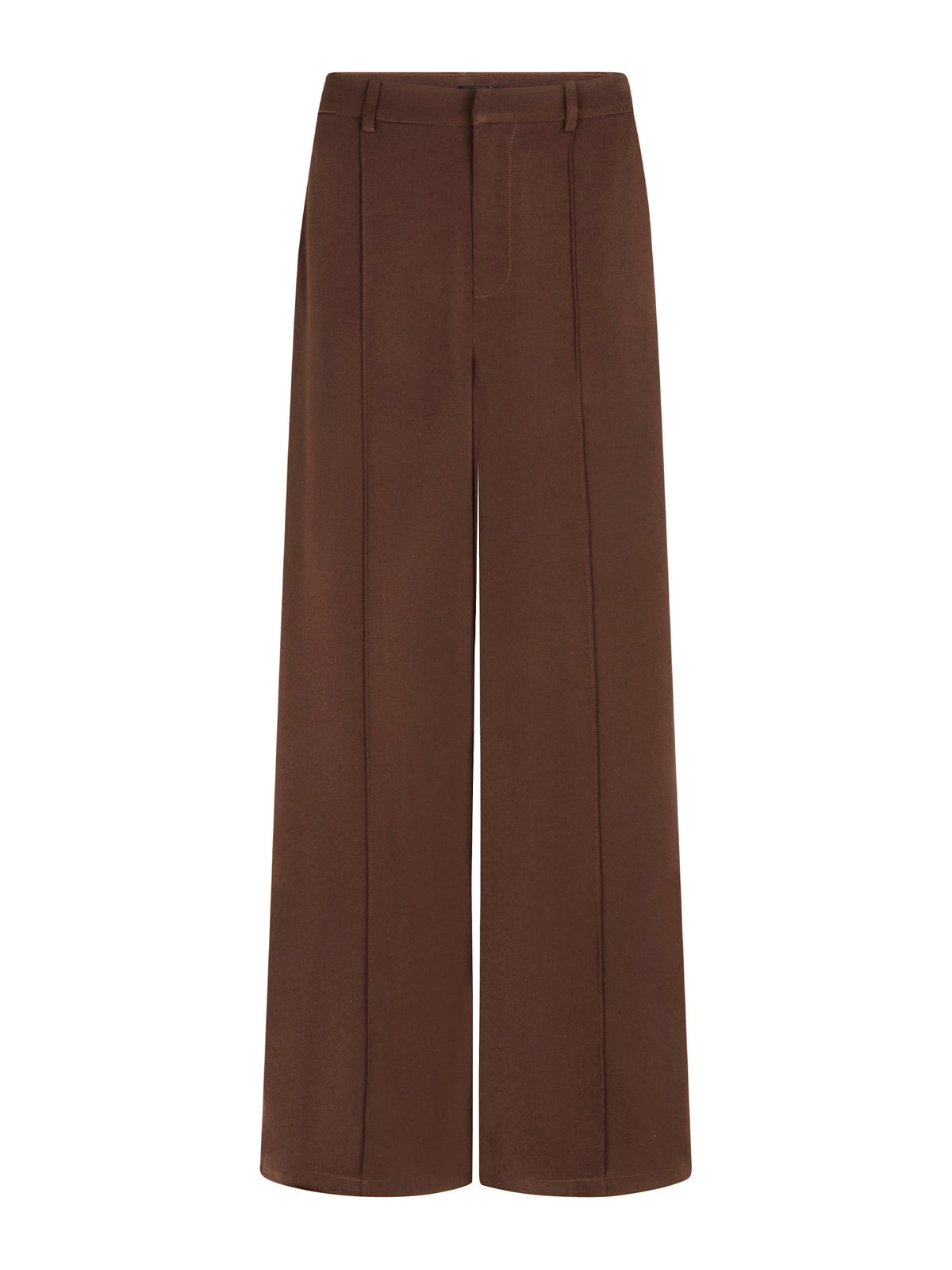 Pants Geneve - dark brown