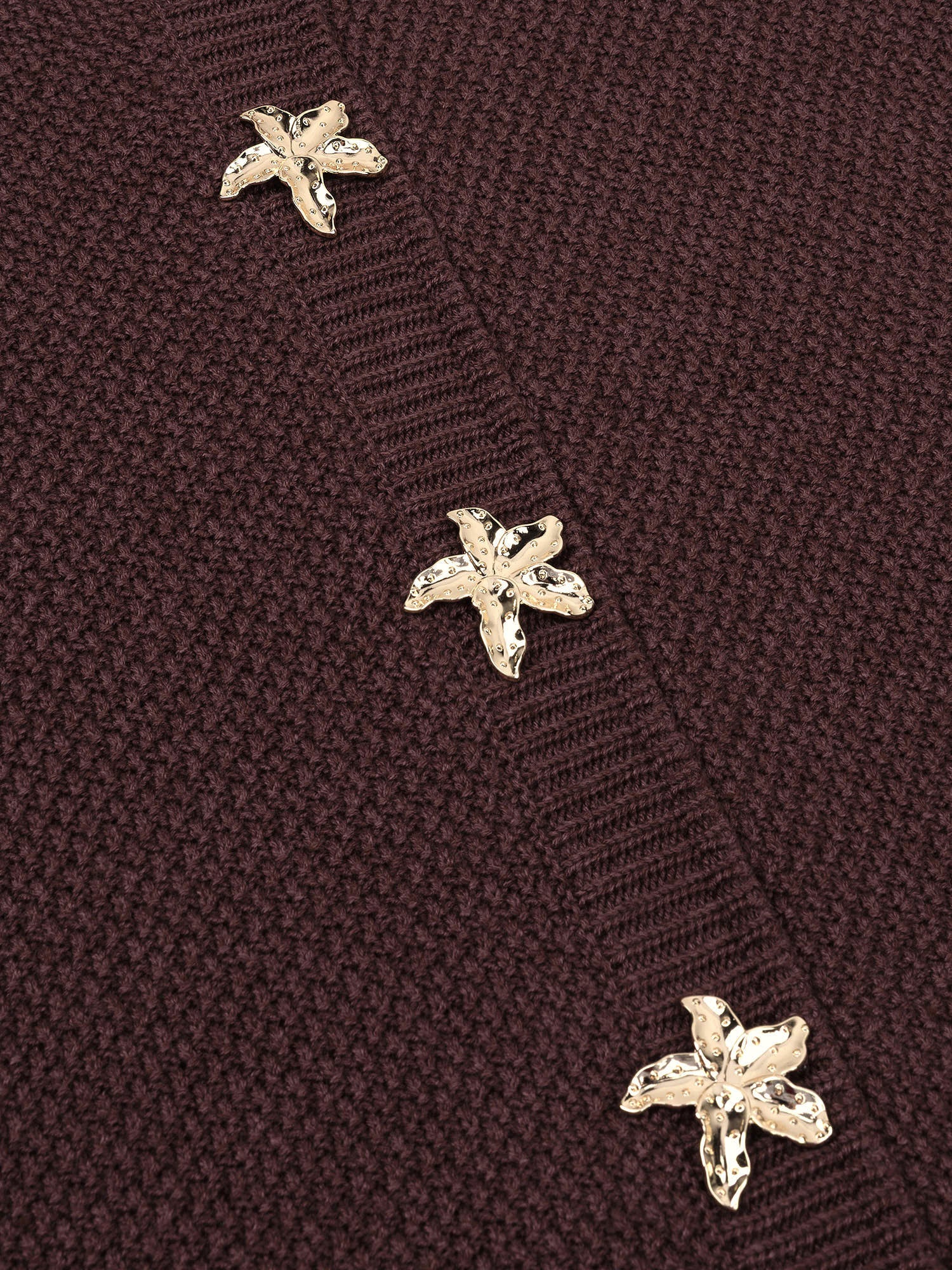 Knitted Top Mona - brown