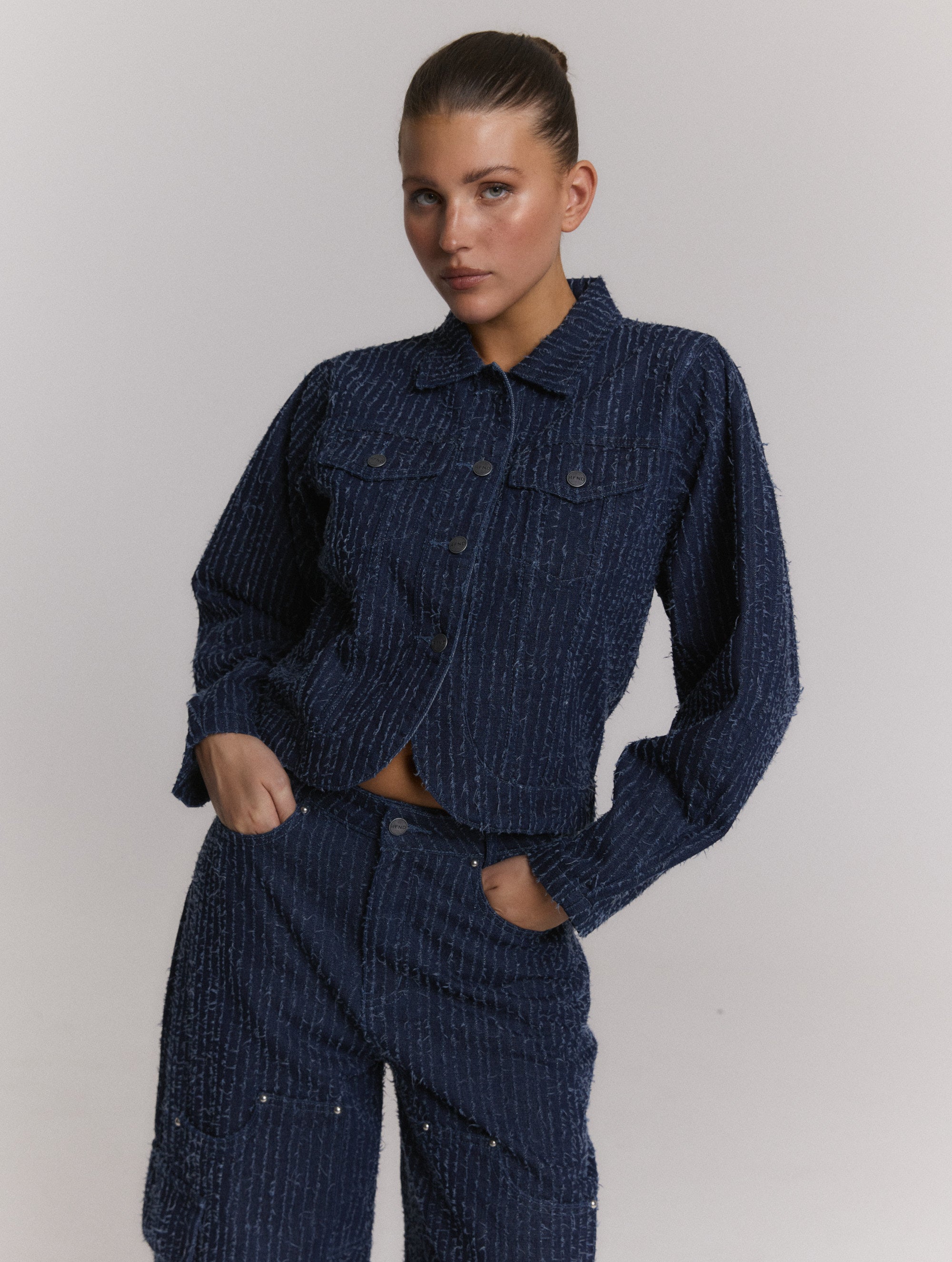 Jacket Ayla - blue denim