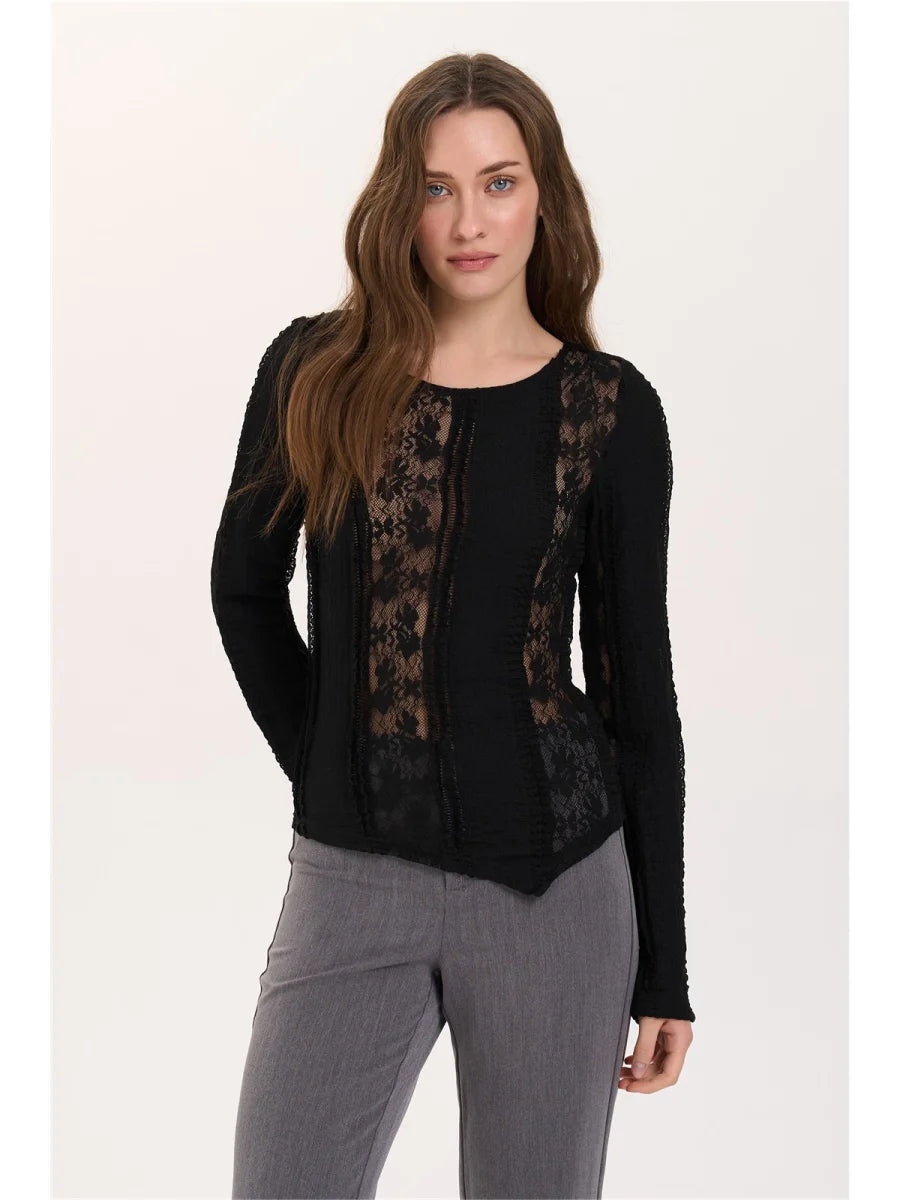 24c Top Jaylin - zwart