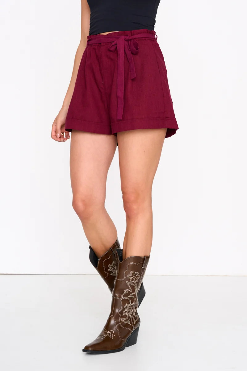 24C Short - bordeaux