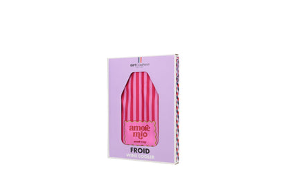 Flessenkoeler Amore Mio - roze/rood