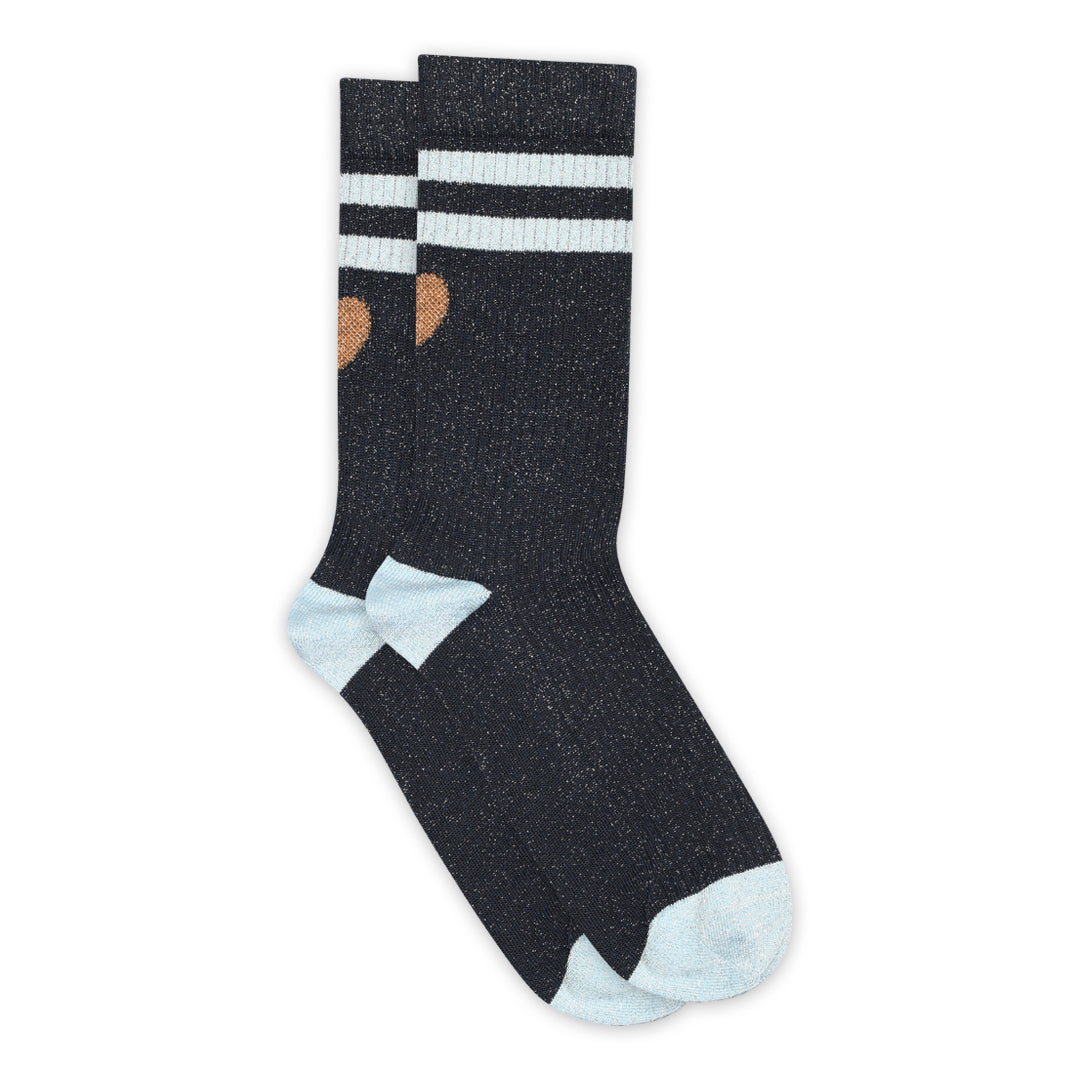 Mp Sokken Elga Glitter - navy