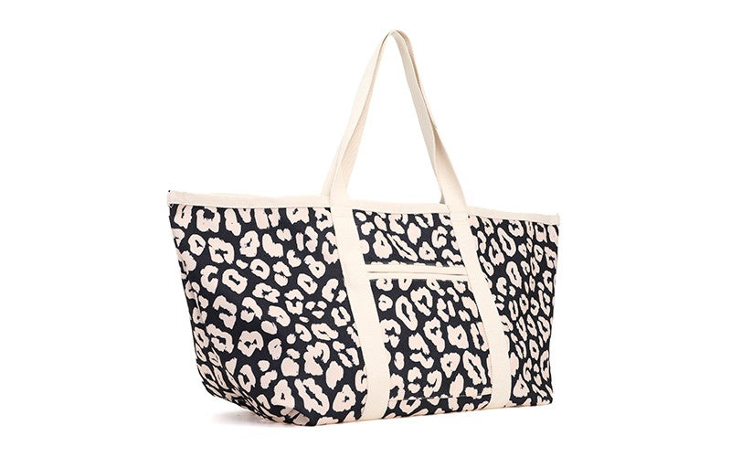 Black panter schoudertas / shopper Bali