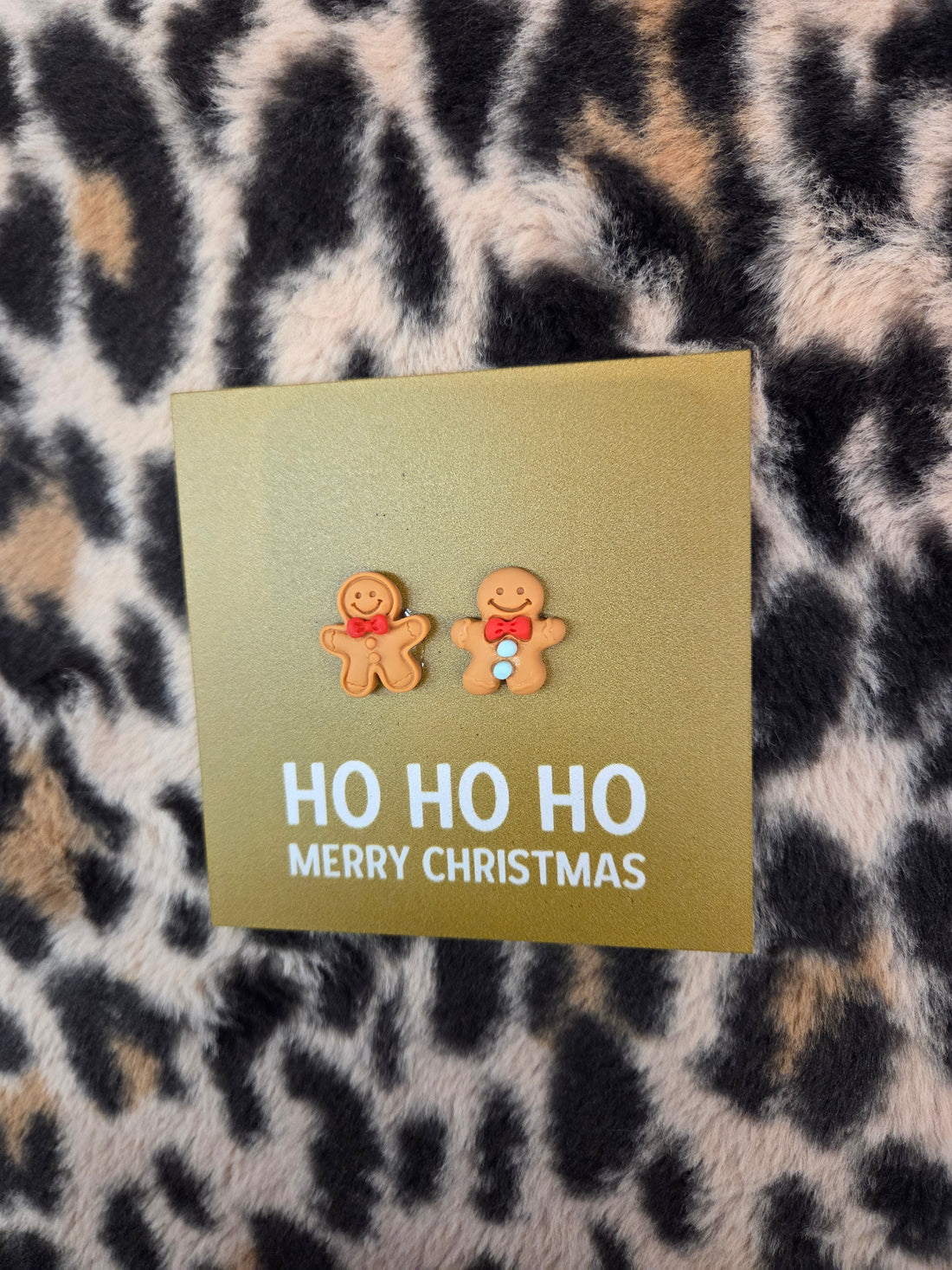 Forex Tegeltje HO HO HO - olijfgroen